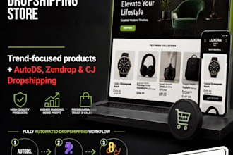 hticket shopify, tradelle dropshipping, shopify autods zendrop cj dropship