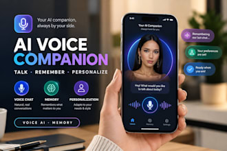 build an ai voice companion app with memory, voice chat and personalization