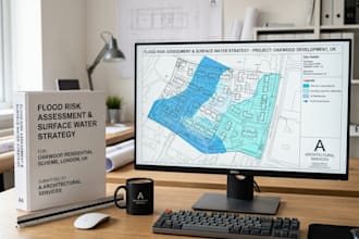 do flood zone 2 and 3 UK flood risk assessment report for planning permission
