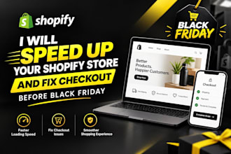 design a black friday homepage makeover for your shopify store
