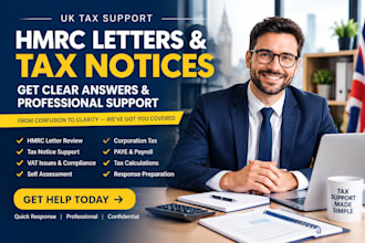 help respond to hmrc letters, tax notices and compliance issues for business