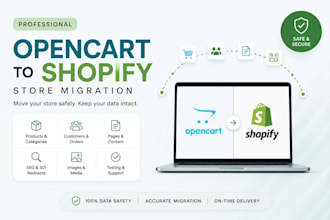 migrate opencart to shopify migrate opencart shopify migration migrate ecommerce