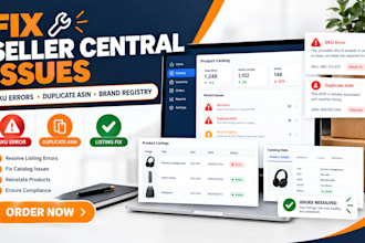 fix amazon seller central issues sku error duplicate asin brand registration