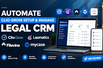 automate clio grow setup manage crm lawmatics law firm crm filevine my case