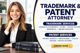 your trademark attorney, trademark registration, patent search for amazon brand