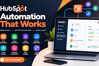 hubspot workflow automation, lead nurturing and pipeline automation