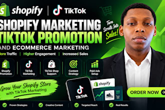 promote your shopify store with tiktok marketing and tiktok shop