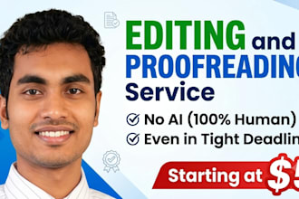 edit and proofread your content