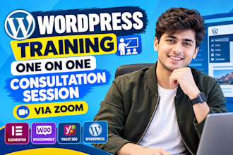 be your wordpress consultant, tutor, elementor pro coach, instructor or helper