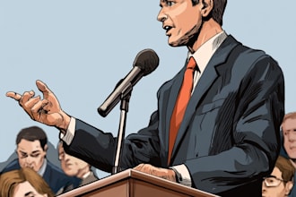 do a political or satirical cartoon