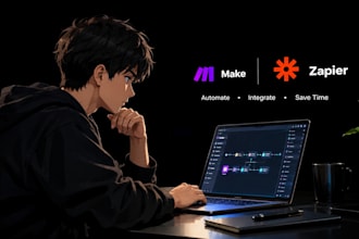 make zapier workflow automation and app integrations