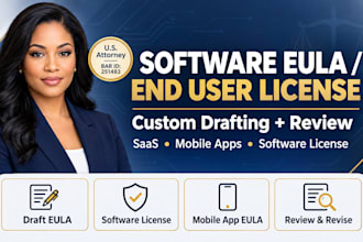 review and revise your software eula or saas agreement
