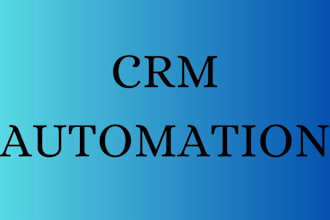 automate your business workflow in your crm