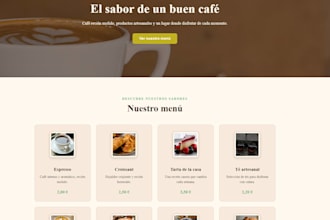 create a modern responsive landing page