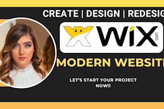 build wix website design wix website redesign wix website