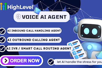build ai voice agent for gohighlevel CRM to capture missed call, ghl ai automate