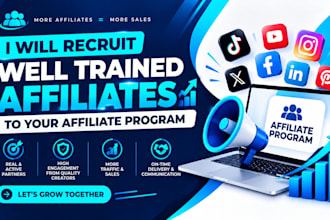 recruit quality affiliates for your saas affiliate program to drive real growth