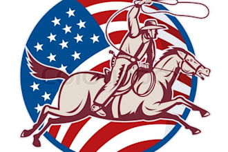 design awesome rodeo logo