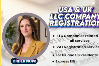 do USA llc and UK company registration for non residents