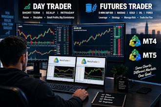 develop profitable day trading bot, futures trading bot, for mt5 and mt4