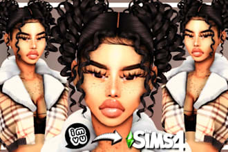 make custom 3d clothes, shoes and avatars for imvu, sl and sims