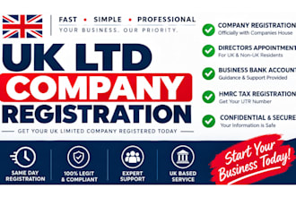 do uk ltd company registration uk company formation vat registration utr eori