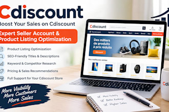 manage cdiscount seller account product listing optimization expert