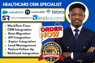 setup salesforce nexhealth tebra solutionreach leadsquared zapier integration