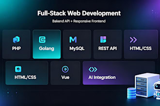 code php golang backend fullstack websites and ai applications