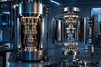 design quantum computing hardware, cryogenic systems and precision cad