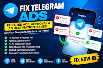 run telegram ads, fix telegram ads, fix ad destination, telegram forex promotion