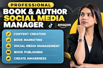 be booktok author social media manager booktok marketing book promotion