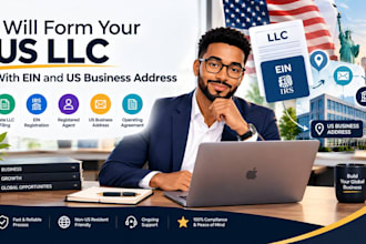 form your US llc with ein and US business address