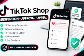 fix tiktok shop suspension tiktok shop category approval tiktok appeal letter