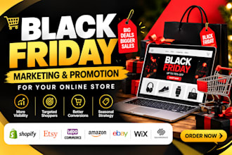 black friday marketing and promotion for your online store