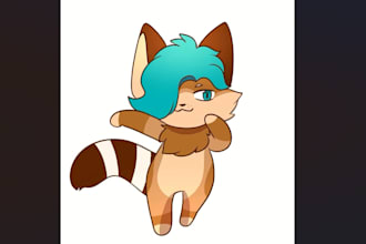 create character mascot rive, lottie animations for web and app