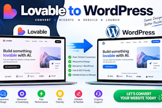 lovable to wordpress lovable ai website ai to wordpress website migration wordpr