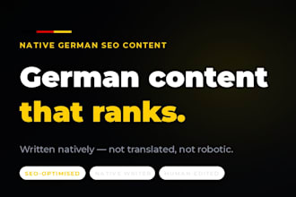 do SEO writing, blog writing, german content, german blogs, texte