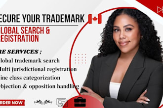 do comprehensive trademark search and registration filing