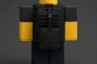 create 3d roblox ugc bundle, roblox dynamic head, hair, hat character modelling