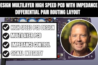 design multilayer high speed pcb with impedance differential pair routing layout