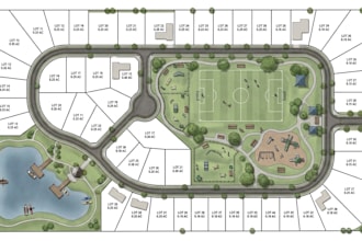 create subdivision maps, property map and land maps