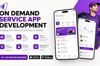 build on demand service app for android and ios