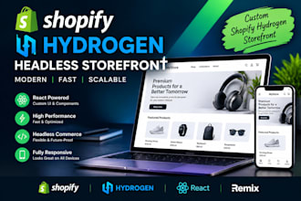 create shopify hydrogen headless storefront modern react commerce experience