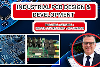design industrial equipment pcb for robotics, sensors, motor controllers