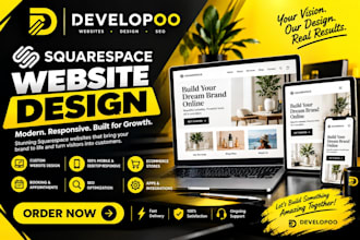 build squarespace, website design, redesign sqaurespace, website development