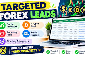 generate targeted forex leads, recovery leads and forex investor leads