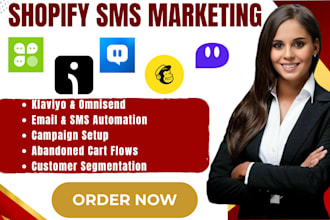 setup shopify klaviyo ysms omnisend brevo pushowl txtcart mailchimp postscript