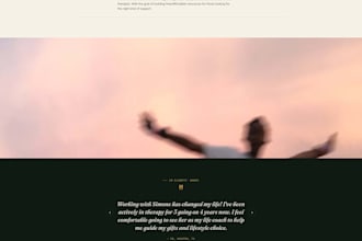 build a custom responsive website from scratch