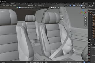 do car rig and vehicle rig with custom rig controls in blender